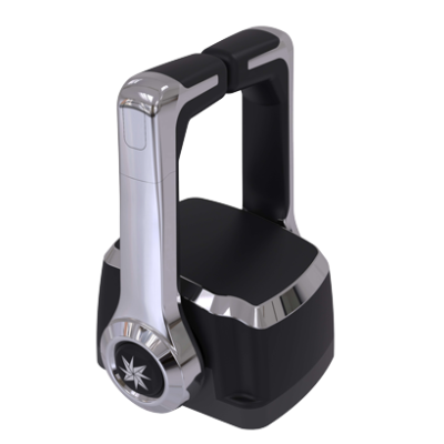 Seastar Xtreme Dual Top Mount Control, Chrome (No Neutral Interlock on Handle) - Chx8240p iso 72dpi - CHX8240
