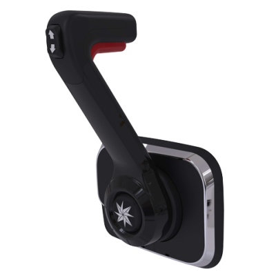 Seastar Xtreme Side Mount Control, Black with Trim Switch (no Cut-Off Switch) - Chx8554p iso 72dpi 1 - CHX8554