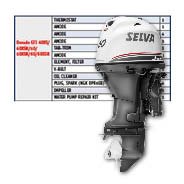 Selva Fast Moving Parts - Swordfish EFI 115/115XSR