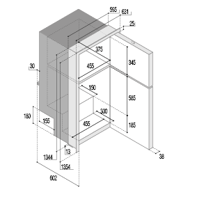 Niro Einbauk&uuml;hlschrank 'Sea Steel' 'Dp2600ix' 230l (Gefrierfach 60l) 12/24v, Int. Kompressor - Dp2600ix 72dpi - 9075607