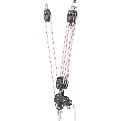 Antal grootschoot-systeem E7/60 voor &Oslash;10mm schoot, 7:1 control, schijven &Oslash;60 & 50mm, SWL 800kg - E7 - E7/60