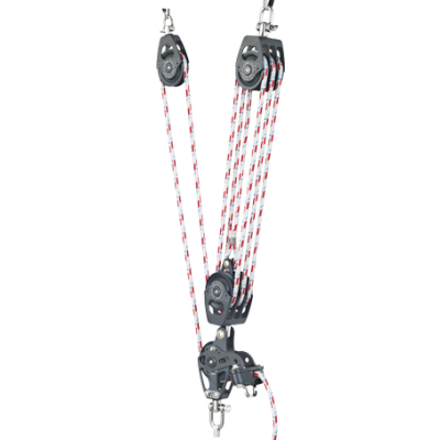 Antal grootschoot-systeem E8/60 voor &Oslash;10mm schoot, 8:1 control, schijven &Oslash;60 & 50mm, SWL 800kg - E8 - E8/60