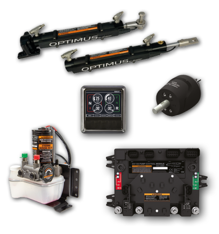 Optimus EPS Inboard en Sterndrives voor 1 motor & 1 stuurstand