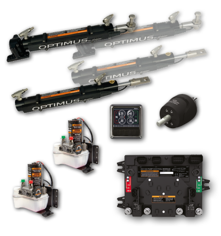 Optimus EPS Inboard en Sterndrives voor 2 motoren & 1 stuurstand