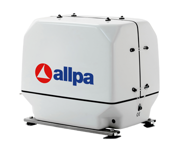 allpa Scheepsdieselgeneratoren met geluiddempende kast, 1500 omw./min