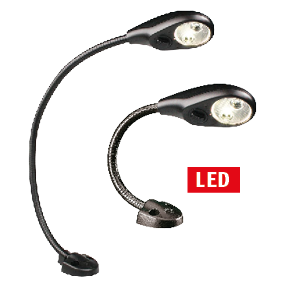 Hella Flexi-spot Kaartleeslamp, wit en rood, 150mm - Gp 041487 - 9041487