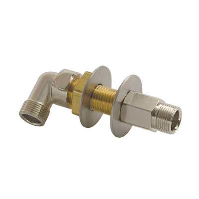 SeaStar Bulkhead fittingkit L=3/4" voor 3/8" tube, single cilinder - Hf5512 72dpi - HF5512