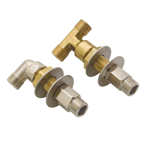 SeaStar Bulkhead fittingkit L=3/4" voor 3/8" tube, twin cilinder - Hf5514 72dpi - HF5514