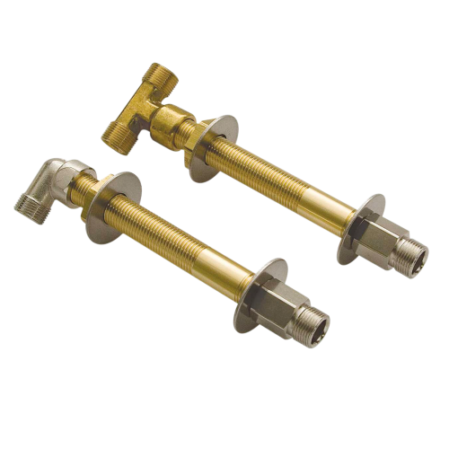 Seastar Bulkhead Fitting Kit L=3" For 3/8" Tube, Twin Cylinder - Hf5515 72dpi - HF5515