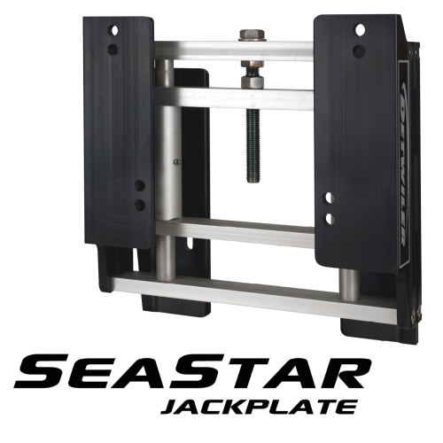 SeaStar Mechanische Jack Plate powerlift, 10" Setback, handbediend - Jp1100ss 01 - JP1100SS