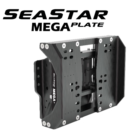 Dometic SeaStar Electro hydraulic Jack Plate powerlift, MEGAplate - Outboards 600pk max