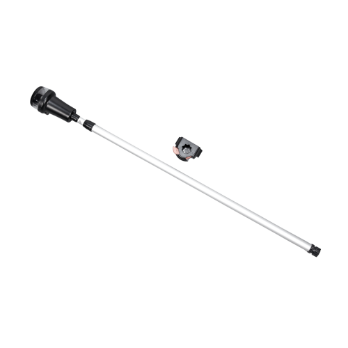 Draagbaar LED rondschijnend toplicht 360&deg; met telescopische buis L=790-1358mm - L0601105 1 - L0601105