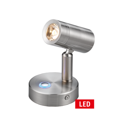 LED wand-leeslamp, 10-30V, Aluminium, D=60mm, H=88mm, dimbaar met schakelaar - L1900019 72dpi - L1900019
