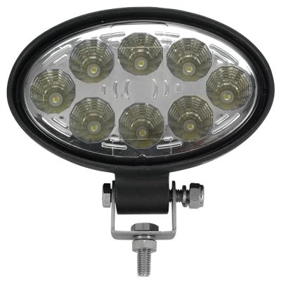 LED Dek- & Zalinglicht, 8-30V, LED 8x3W, aluminium huis met verstelbare RVS-montagebeugel - L2001511 72dpi - L2001511