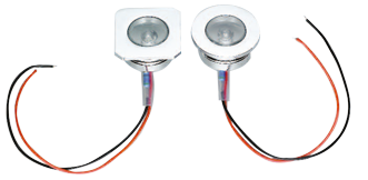 LED loopverlichting, chroom