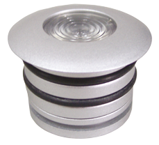 Led Ceiling Light (Mini), Aluminum Housing, Built-In, 8-30v/3,1w, Led 1x 3w, H=3,2mm - L4400230 72dpi - L4400230