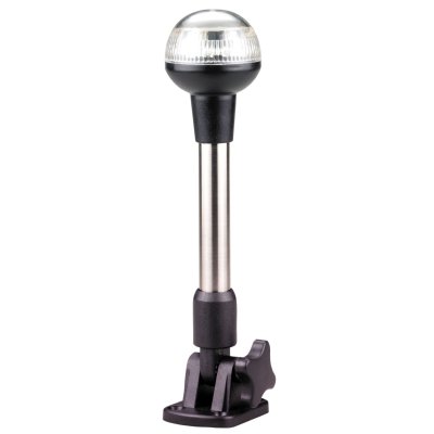 LED Rondschijnend toplicht, 12V, 360&deg;, LED 12x 5&Oslash;, zwart kunststof huis met heldere lens - L4400327 72dpi - L4400327