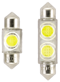 LED-buislamp, 12V, 0,5W, 30x10mm, lichtkleur: warm white - L8000005 - L8000005