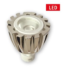 Mr11 Led Bulb, With Aluminum Housing, &Oslash;25mm, L=38mm, 1x1w, 12v, High-Power Led - L8000111 72dpi - L8000111