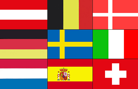 Belgische vlag 30x45cm - Ladenvlaggen - BLG3045