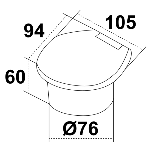 Handdusche Mit Niro Einbaukasten; Schlauchl&auml;nge=2,5m - N0132258b 72dpi - N0132258