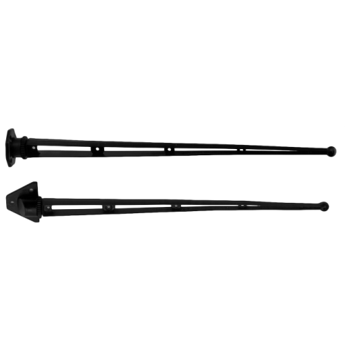 Nylon Flag Pole, L=350mm, Bow Mount For Inflatable Boats, set of 6 pieces - N2140031 - N2140031
