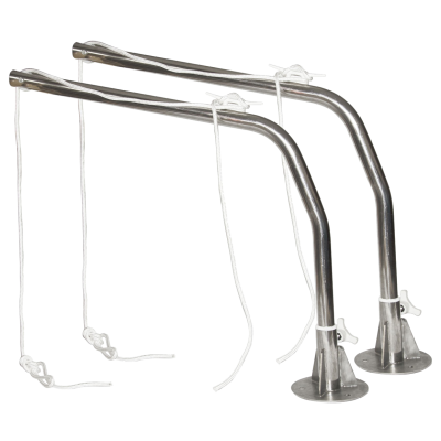 Satz Niro Davits mit Fuss aus Edelstahl - O1740120 - O1740120