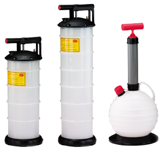 Olie- & Vloeistofafzuigpomp 6l met slang & container (bol) - P0218548 - P0218548