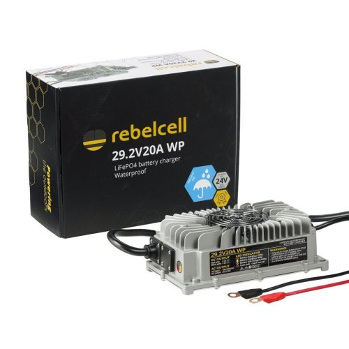Rebelcell 29.2V20A LiFePO4 Ladeger&auml;t Wasserdicht (IP65) - f&uuml;r EDGE 24V - Rebelcell 292v20a 2 - 900710658