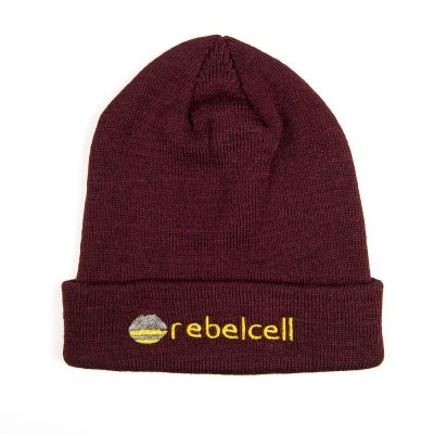 Rebelcell Beanie M&uuml;tze khaki - Rebelcell beanie burgundy - 900710602