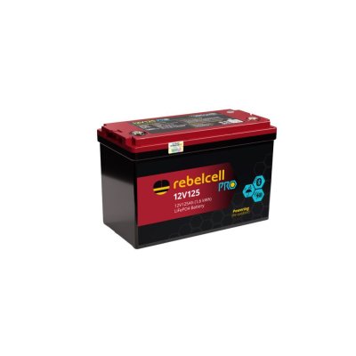 Rebelcell 12V125 PRO LiFePO4 Akku (1,6 kWh) - Rebelcell pro 12v125 - 900710697