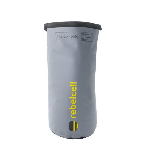 Rebelcell Dry Bag 15L grau - Rebelcell rollbag medium grey 3 - 900710607