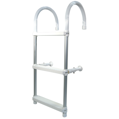 Aluminium zwemtrap met ophanghaken