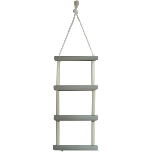 Polypropylene Rope-Ladder, 5-Steps (Lexan), L=1460mm, B=300mm, step &Oslash;25mm, max. 120kg - S1509005 72dpi - S1509005