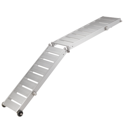 Aluminium loopplanken met aluminium loopvlak