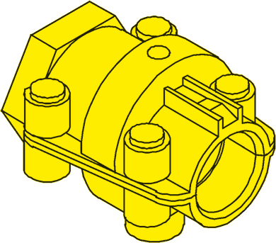 SeaStar Adaptor QCII voor SSC62 kabels x Safe-T, Big-T - Sa27620 - SA27620