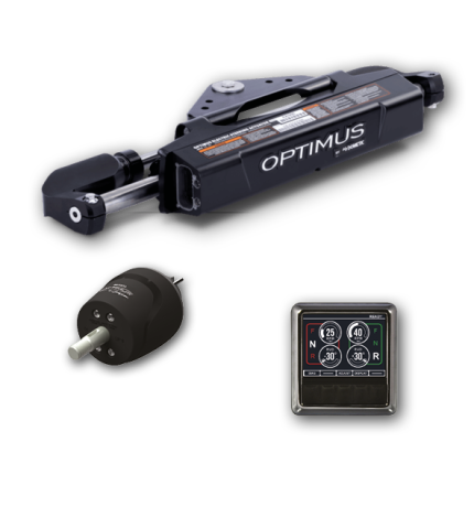 Optimus E-actuator Outboard voor 1 motor & 1 stuurstand