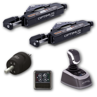SeaStar Set E-actuator Joystick 360&deg; Yamaha Outboard voor 2 mot. & 1 stuurst. incl. Seastation & Seaways - Setea36001 1 - SETEA36001