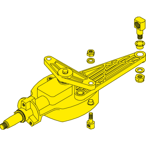 SeaStar Stuurkop 270&deg; Jet boat besturing - Sh5088 72dpi - SH5088