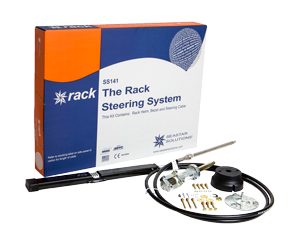 SeaStar 'Back Mount Rack' Stuursysteem met kop+kabel 23'+montageset - Ss14123 72dpi 1 - SS14123