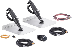 SeaStar Trim Tab Set Slag 5.7cm Actuator 25cm Standaard Platen 9"x12" - Stt3131r 72dpi - STT3131R