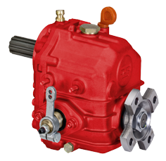 Technodrive mechanische keerkoppeling TMC40P, R=1,45:1 (lange as) - Tm200 1 1 - TMC40P145L