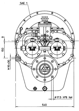 Technodrive hydraulische keerkoppeling TM360, R=4,00:1 - Tm360400 01 72dpi - TM360400