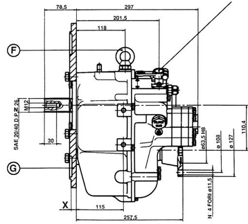 Technodrive hydraulische keerkoppeling TM93, R=2,77:1 - Tm93277 01 72dpi - TM93277