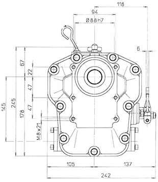 Technodrive mechanische keerkoppeling TMC260, R=2,88:1 - Tmc260288 01 72dpi - TMC260288