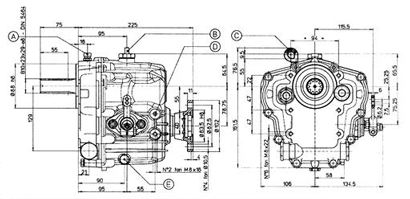 Technodrive mechanische keerkoppeling TMC60P, R=2,83:1 - Tmc60p283 01 72dpi - TMC60P283