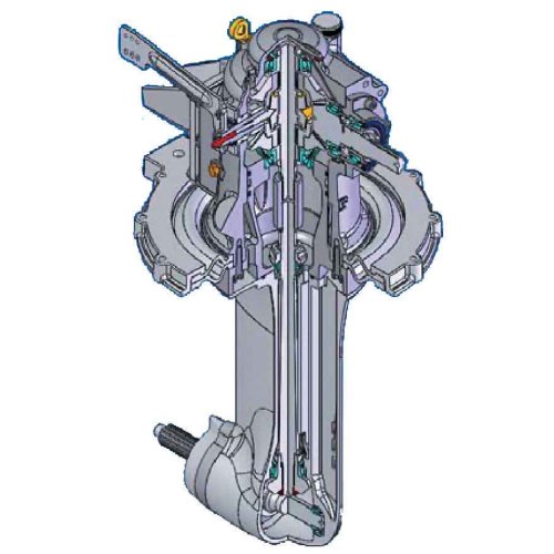 Technodrive SeaProp 60 Saildrive, TMC, R=2,15:1 - Tmsdtmc215 01 72dpi - TMSDTMC215/1