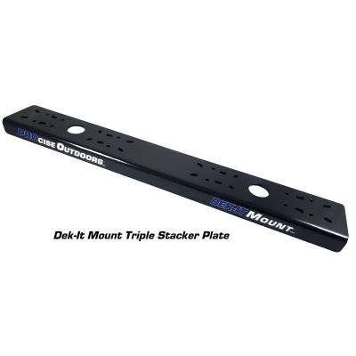 Dek-It Mount Triple Stacker Plate for Stacker Black - V843e1z9 1 - 900491127
