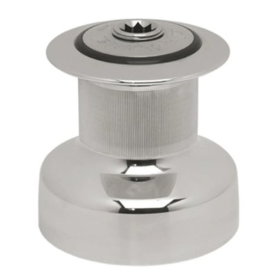 Antal Brons-verchroomde winch W30 (1+1-speed) - W30 ch 1 - W30/CH