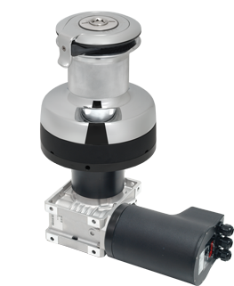 Antal Electric Winch XT62-24V Selftailing, Brons Verchroomd - Xt623eh24 ch - XT62.3EH24/CH